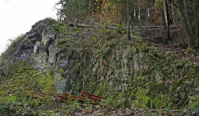 Lourdesgrotte Ausgleichmanahme  | Foto: Karin Hei