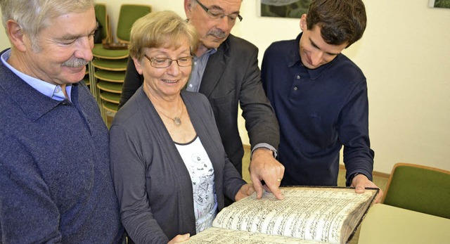 Ganz schn ins Zeug gelegt haben sich ...r und Gregor Bethlen aus Schopf heim.   | Foto: P. berger