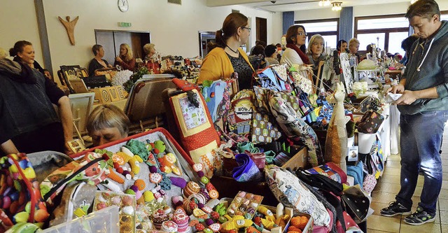 Alles selbstgemacht, der Koffermarkt hat es wirklich in sich.   | Foto: Friederike Nottbrock