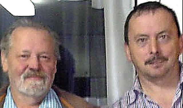 Bernhard Knauber (links) und Klaus Wetzel   | Foto: privat