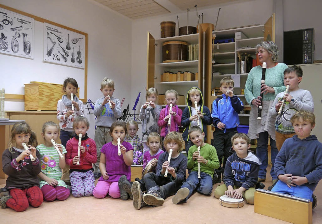 Die &#8222;Musikwerkstatt&#8220; der S...er Jugendmusikschule Hochschwarzwald.   | Foto: Martin Wunderle