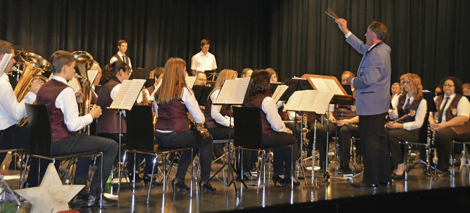 Der Musikverein Niederhausen berzeugte bei seinem Jahreskonzert.   | Foto: Jrg Schimanski