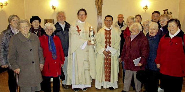 Zum Gruppenbild stellten sich der Sth...ie von St. Cyriakus und Perpetua auf.   | Foto: privat