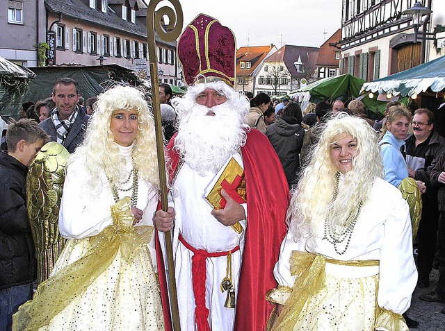 Der Nikolaus kommt am Sonntag  um 14 und 16 Uhr.   | Foto: PR
