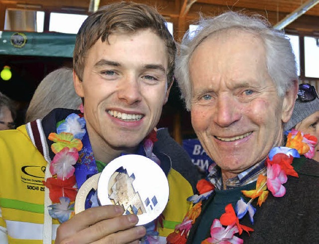 Der legendrste Hinterzartener und ein... Team-Silber und Einzel-Bronze gewann.  | Foto: bachmann