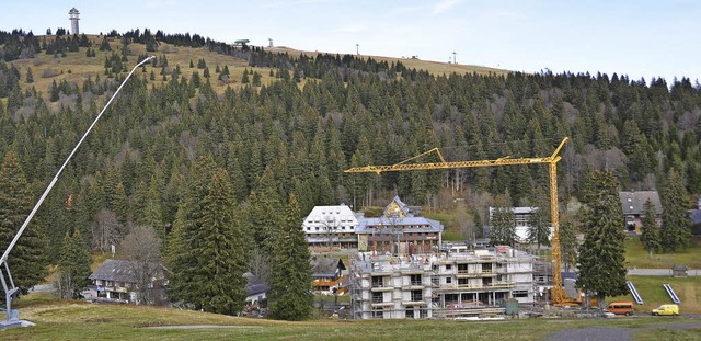 Sonne und Plusgrade kommen dem Projekt...chtfest wird in zwei Wochen gefeiert.   | Foto: Ralf Morys