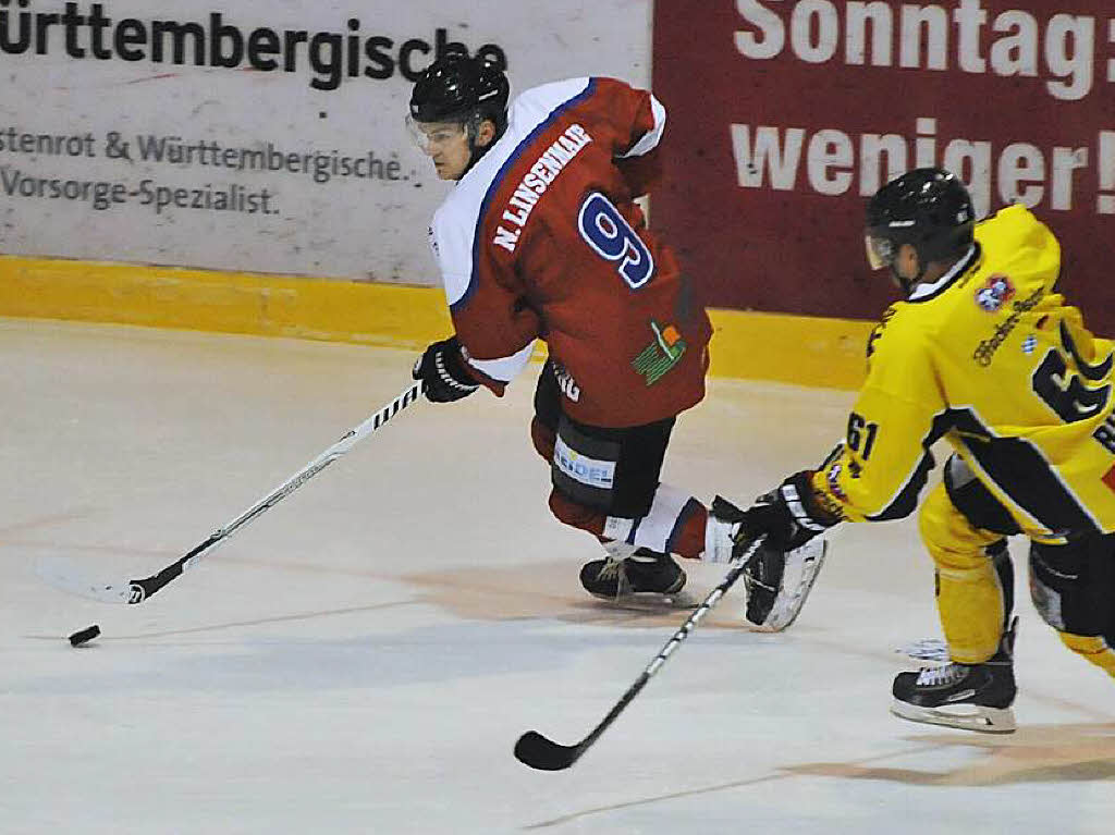 Der EHC Freiburg schlgt Tlzer Lwen mit 6:0