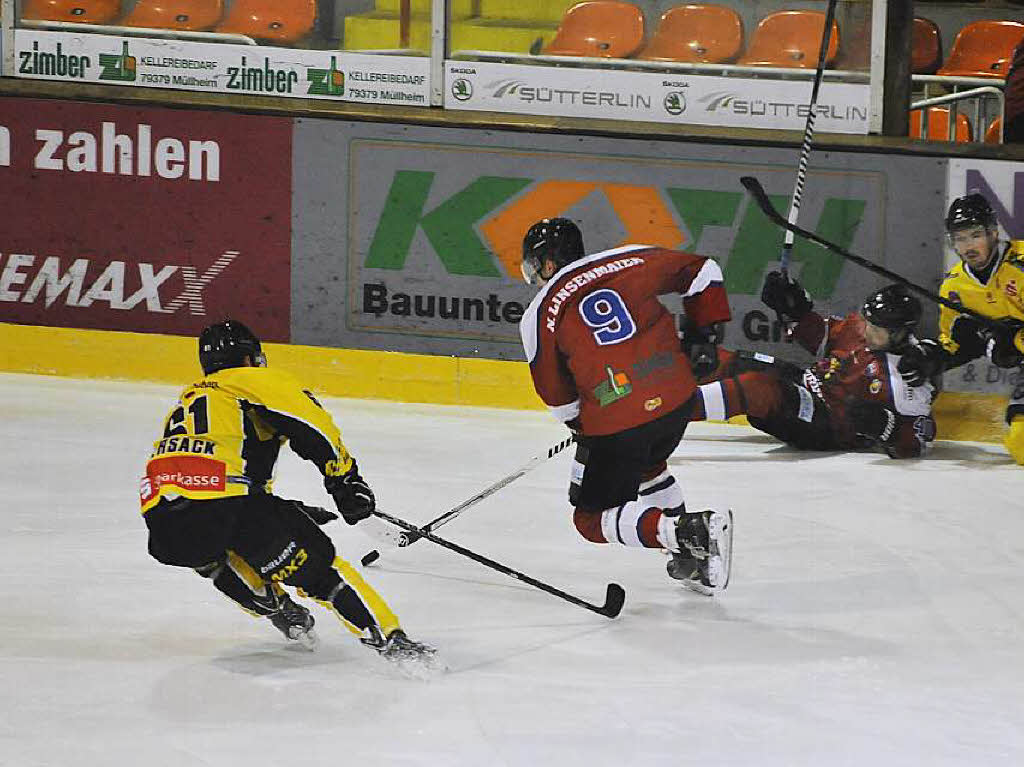 Der EHC Freiburg schlgt Tlzer Lwen mit 6:0