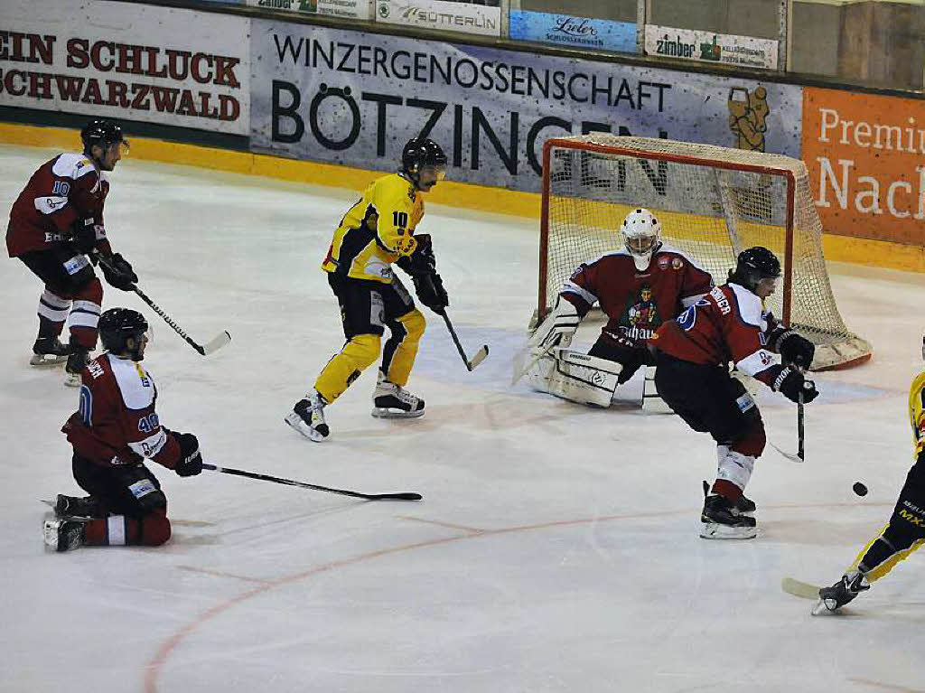 Der EHC Freiburg schlgt Tlzer Lwen mit 6:0