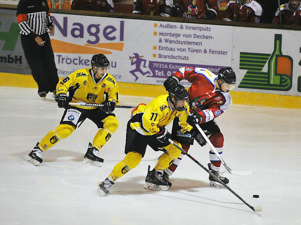 Der EHC Freiburg schlgt Tlzer Lwen mit 6:0