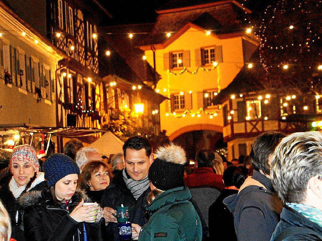 Impressionen vom 21. Vogtsburger Weihnachtsmarkt in Burkheim