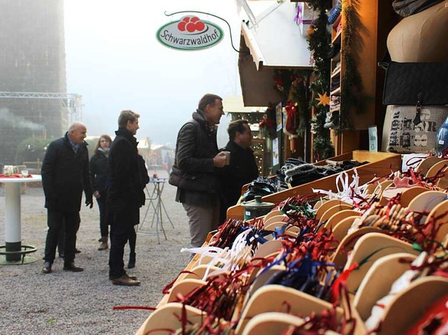 Der Weihnachtsmarkt in der Ravennaschlucht ist am Samstag erffnet worden.  | Foto: Joachim Frommherz