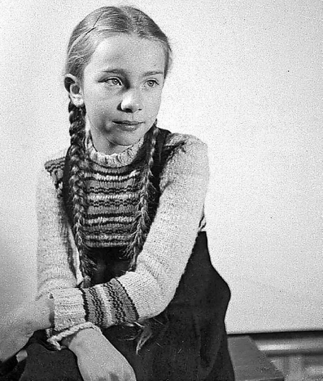 Eva Borgmann als Kind   | Foto: Privat