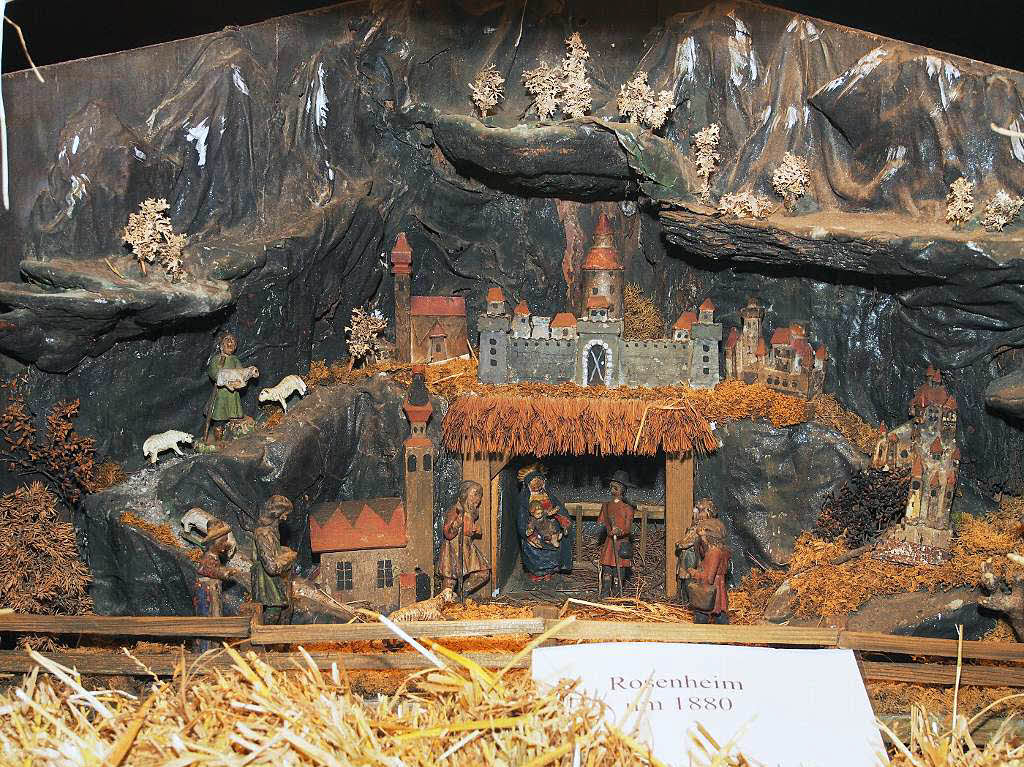 Aus der Krippenausstellung 2014 im Hansmeyerhof in Buchenbach