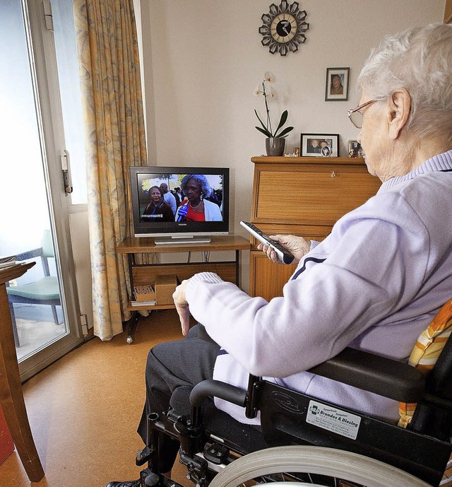 Bodentiefe Fenster sorgen fr Barrierefreiheit.   | Foto: dpa