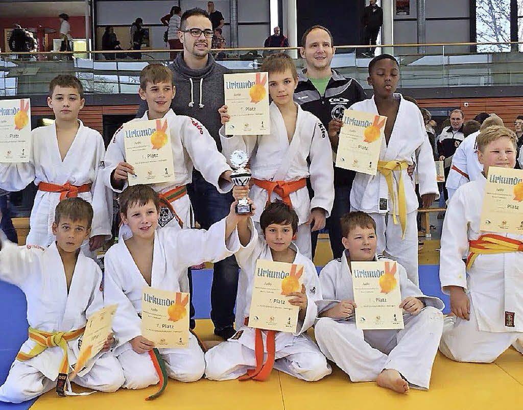 Als Team Judo Badische Zeitung