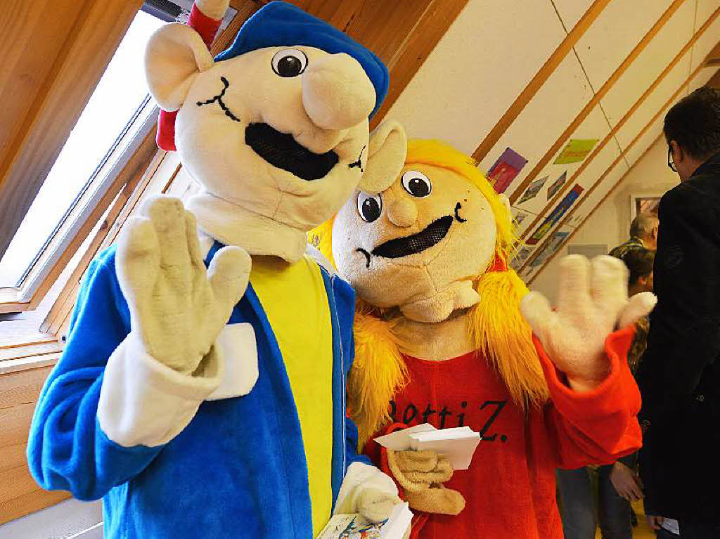 B. Zetti (links) und Betti Z. waren die Ehrengäste. B. Zetti (links) und Betti Z. waren die Ehrengäste.