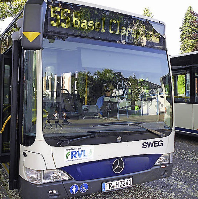 Pnktlichkeit ist auch der  SWEG wichtigstes Ziel auf dem Weg nach Basel.  | Foto: Victoria Langelott