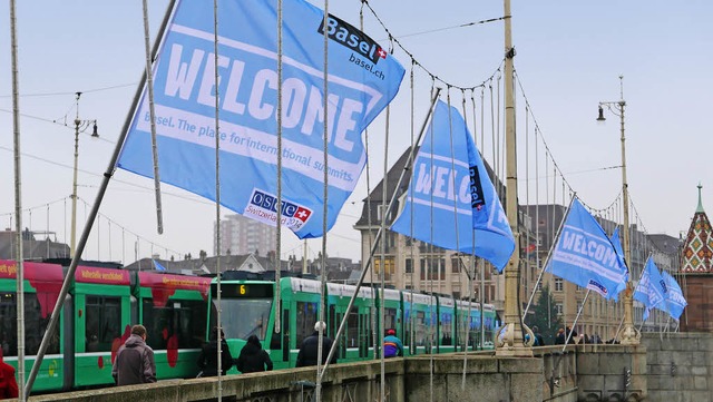 Basel ist vorbereitet auf die OSZE-Ministerratskonferenz morgen und bermorgen.   | Foto: Juri Weiss