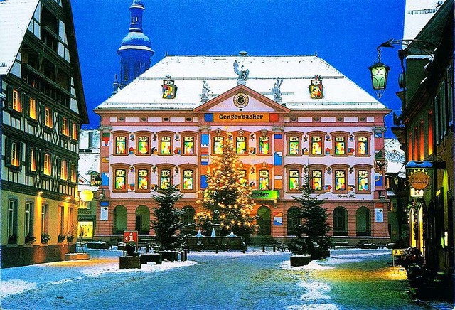 Das grte Adventskalenderhaus der Welt.  | Foto: PR Stadt Gengenbach
