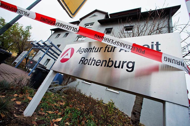 Im Jobcenter von Rothenburg wurde ein Mann erstochen.  | Foto: dpa