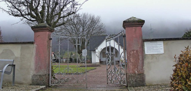 Es tut sich was bei der Neugestaltung ...angsbereichs am Hllsteiner Friedhof.   | Foto: Anja Bertsch