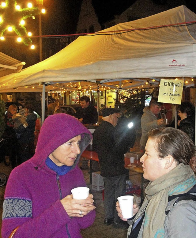 Die Weihnachtsstadt Wehr ist erffnet worden.   | Foto: Hansjrg Bader