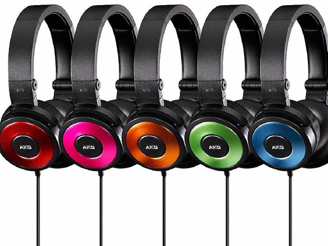 <BZ-Keyword>Bunt und relativ gnstig: der AKG K619</BZ-Keyword>  | Foto: AKG