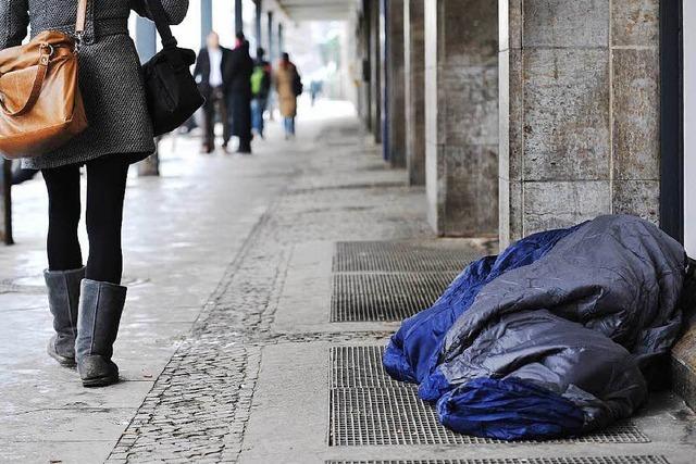 Obdachlose in Not: So handeln Sie richtig