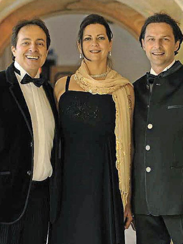 Claudio Versace, Ilona Braunstein und Patrick Labiche treten gemeinsam auf.   | Foto: Privat