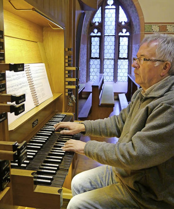 Organist Raymund Konslik  | Foto: Barbara Riess