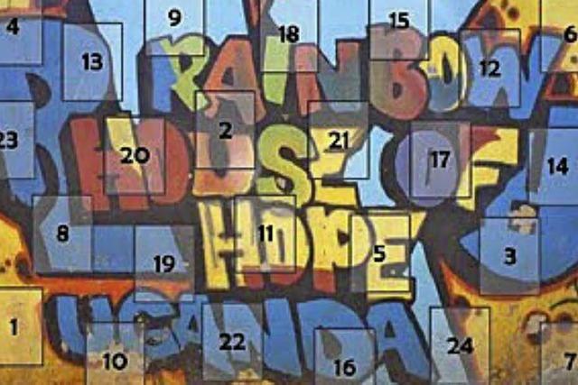 Sdbadisch- afrikanischer Adventskalender