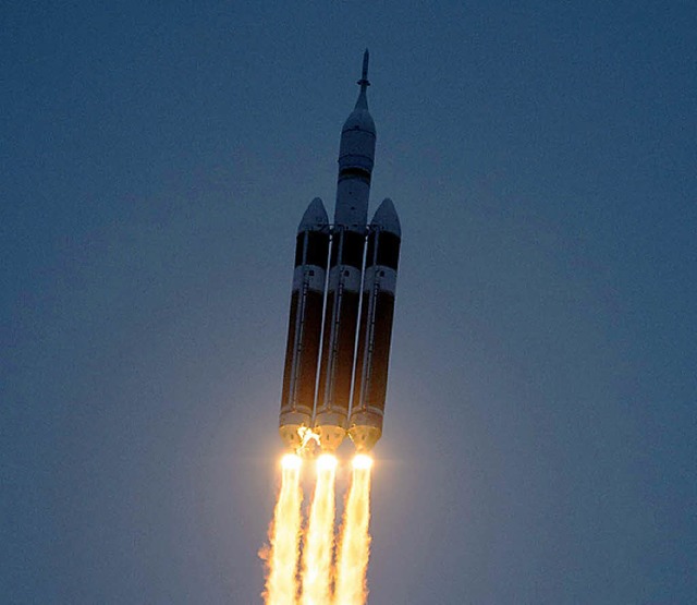 Der Start vom Weltraumbahnhof in Cape Canaveral  | Foto: dpa