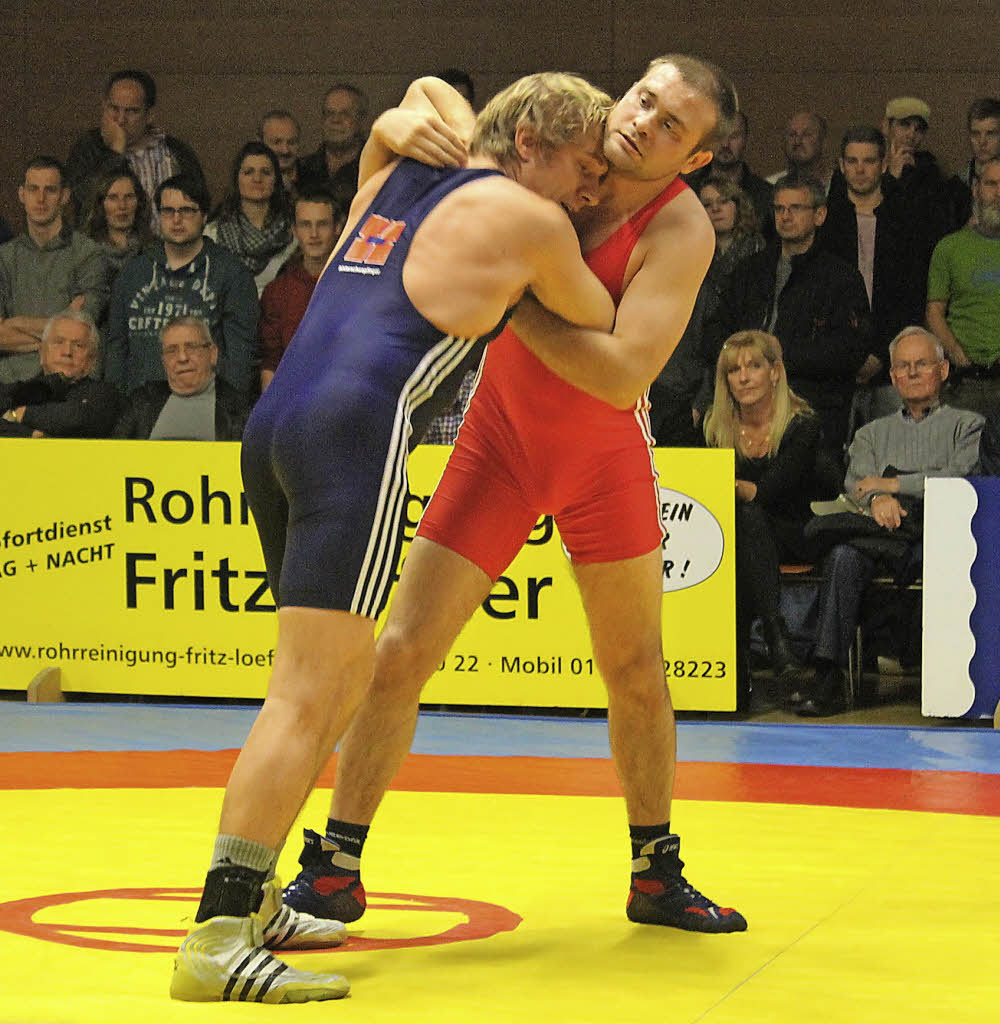 Freiburger Ringer besiegen Tabellenführer Ringen Badische Zeitung