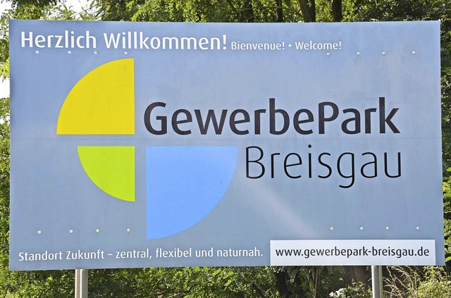 Der Gewerbepark erweitert &#8211; und ist bald schuldenfrei.   | Foto: Tanja Bury