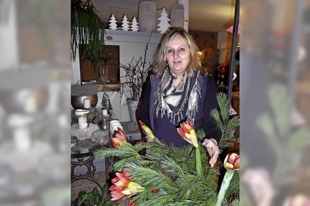 Wie Floristin Susanne Klaiber in ihrem Laden 
