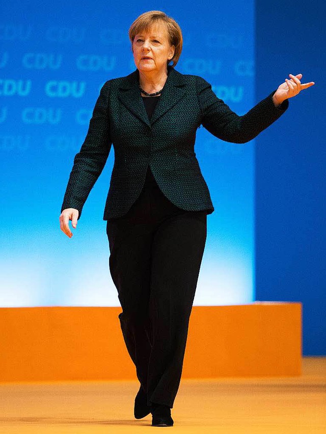 Merkel in Kln  | Foto: dpa