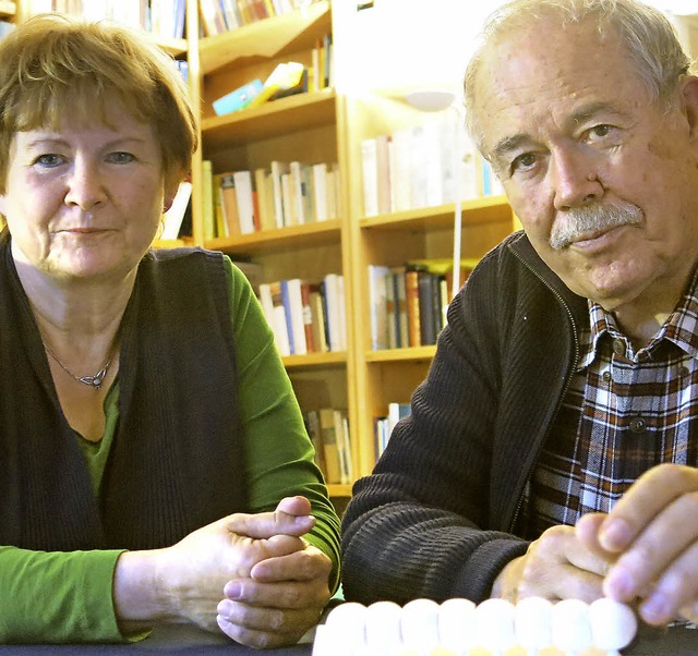 Oktavia und Bernd Schauenburg   | Foto: Claudia Mller