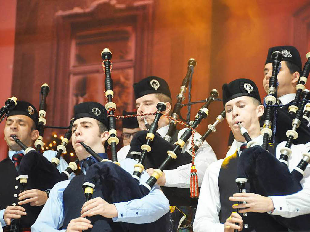 Impressionen vom Christmas Tattoo 2014 in der Basler St. Jakobshalle