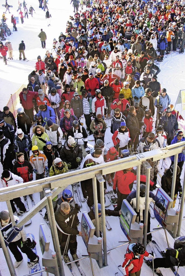 Von den Einnahmen an der Feldbergbahn ...der Eigenbetrieb  Feldberg Touristik.   | Foto: Eva Weise