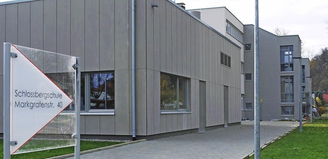 Die Sanierung der Schlossbergschule (l...ind wichtige Investitionen der Stadt.   | Foto: Mink, Ruda