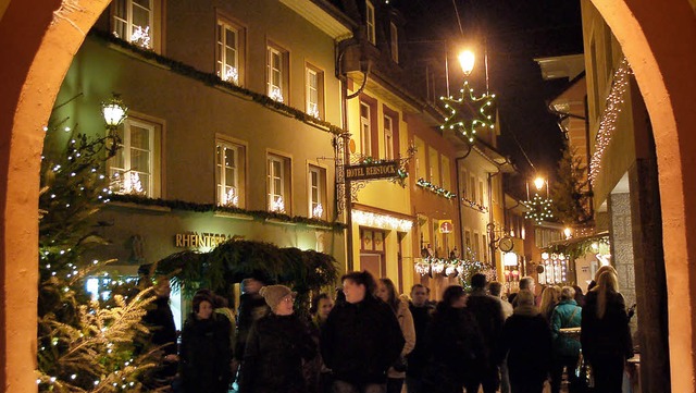 Auf jeden Fall ein Gewinn: Die elfte A...eihnacht findet in einer Woche statt.   | Foto: Hildegard Siebold