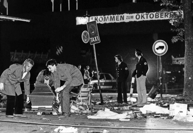 Bilder vom Attentat auf das Oktoberfest 1980   | Foto: DPA