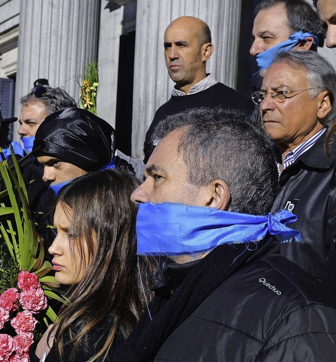 Protest gegen das Gesetz   | Foto: AFP