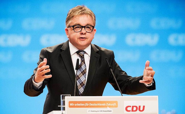Der Spitzenkandidat der CDU in Baden-Wrttemberg: Guildo Wolf.  | Foto: dpa