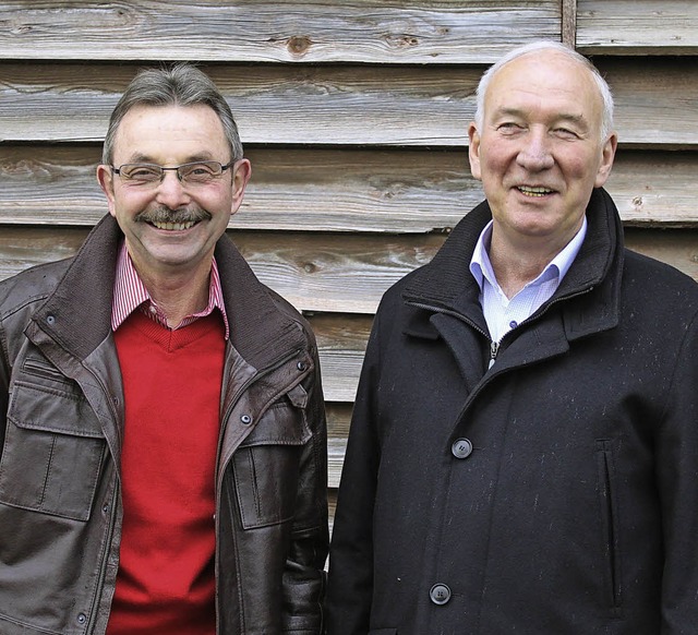 Der beiden Vorsitzenden Wolfgang Kreis...schpfe, einem Ringsheimer Kulturerbe   | Foto: A. Mutz