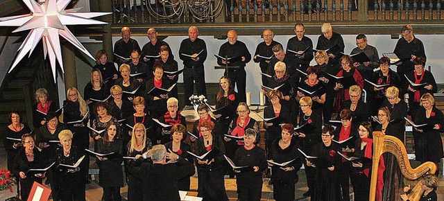 Ein beeindruckendes Kirchenkonzert bot der Sngerbund in der Christuskirche.  | Foto: cremer