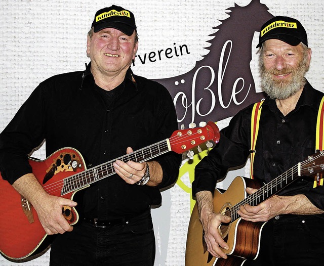 Rolf Rosendahl und Dieter Schwarzwlder (von links) sind das Duo Wunderfitz   | Foto: zvg