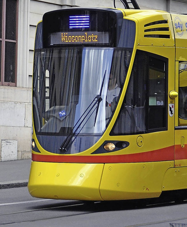 Eine neue Tramlinie 17 soll  von Ettin...um Badischen Bahnhof in Basel fhren.   | Foto: gra