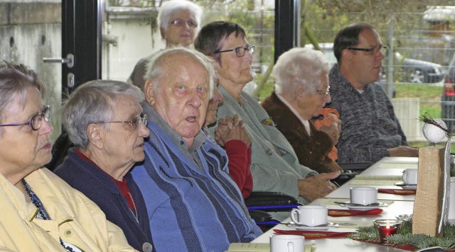 Der Seniorennachmittag im Georg-Schrei...ender der katholischen Pfarrgemeinde.   | Foto: Christine Bohnert-Seidel